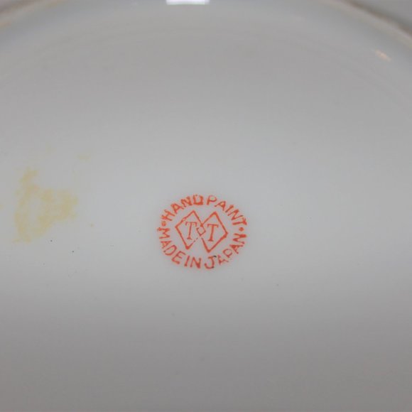 Vintage Japanese Satsuma. Moriage Gilded, Tea Set 21 pc, Made in Japan - Picture 12 of 12